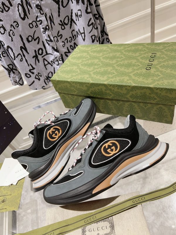Gucci 2023ss new RUN series couple casual sports shoes running shoes dad shoes - Image 4