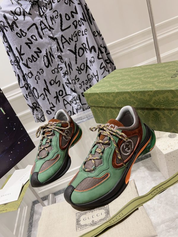 Gucci 2023ss new RUN series couple casual sports shoes running shoes dad shoes C - Image 3
