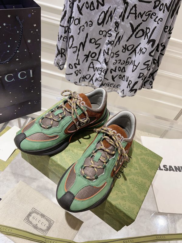 Gucci 2023ss new RUN series couple casual sports shoes running shoes dad shoes C - Image 6