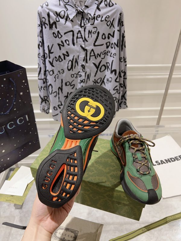 Gucci 2023ss new RUN series couple casual sports shoes running shoes dad shoes C - Image 9