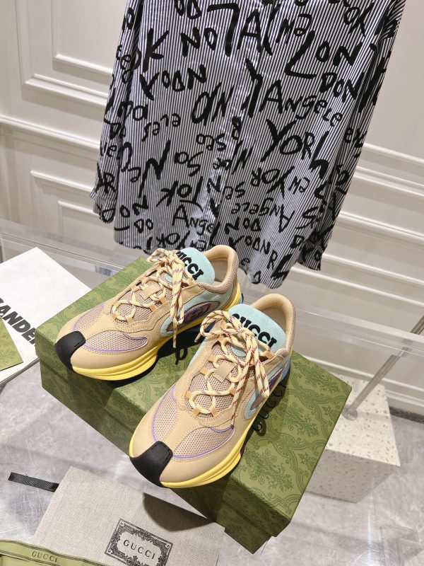 Gucci 2023ss new RUN series couple casual sports shoes running shoes dad shoes D - Image 5
