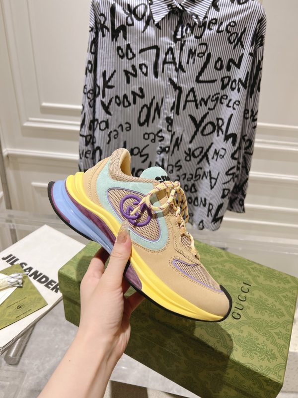Gucci 2023ss new RUN series couple casual sports shoes running shoes dad shoes D - Image 6