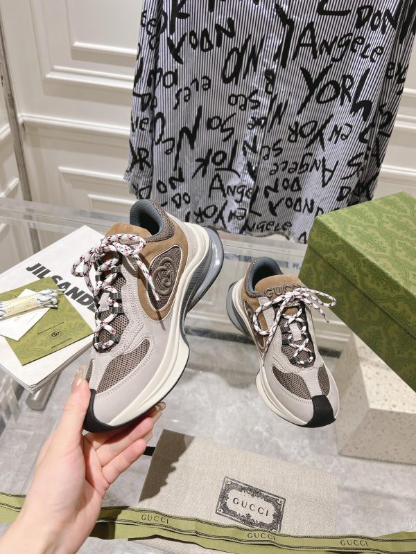 Gucci 2023ss new RUN series couple casual sports shoes running shoes dad shoes E - Image 4