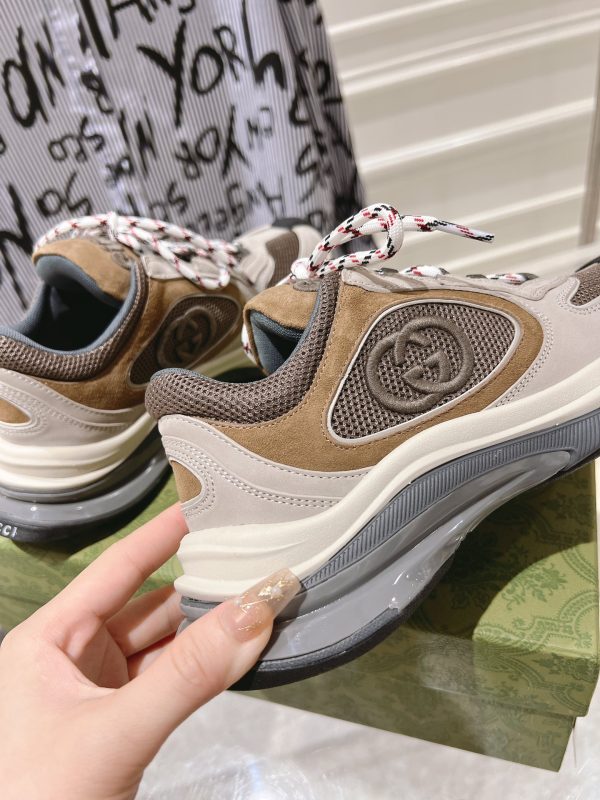 Gucci 2023ss new RUN series couple casual sports shoes running shoes dad shoes E - Image 8