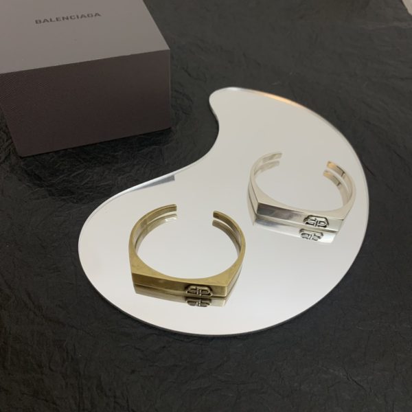 Balenciaga Bb Cuff Bracelet