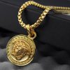 Versace Charm Gold Versace Necklaces For Men