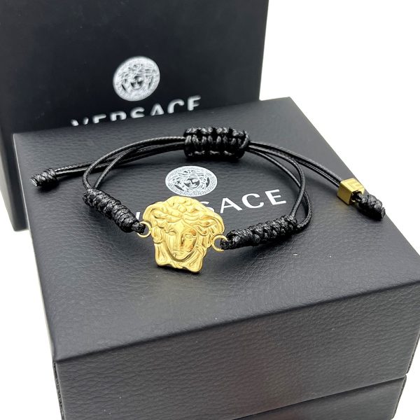 Versace Medusa Woven Bracelet