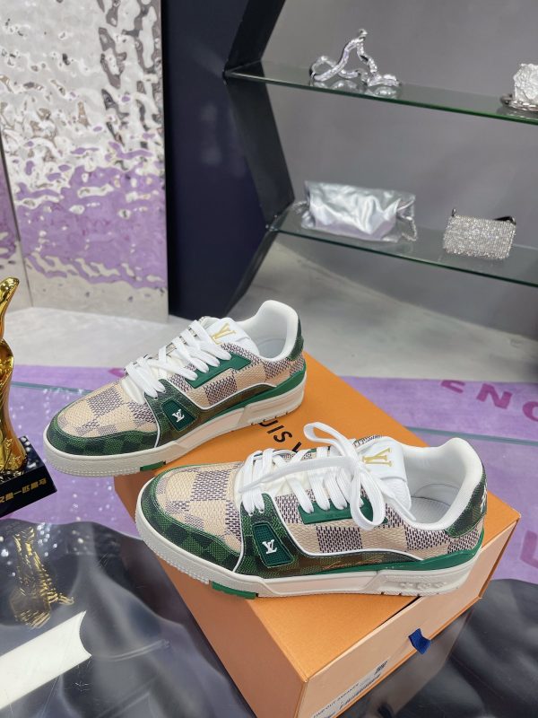 Louis Vuitton Trainer Maxi sneakers Checkerboard series B - Image 3
