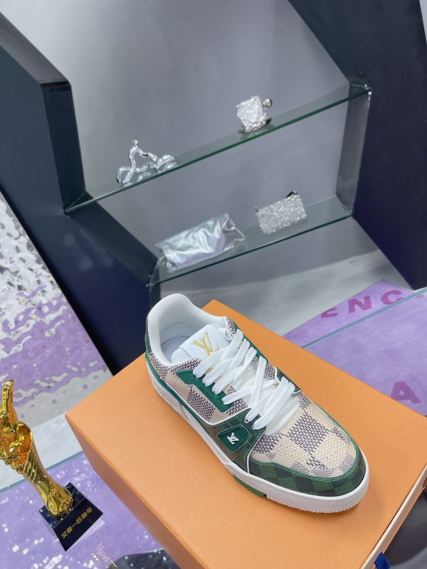 Louis Vuitton Trainer Maxi sneakers Checkerboard series B - Image 5