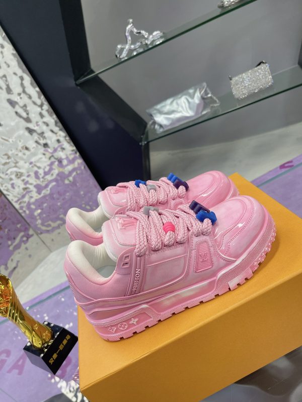 Louis Vuitton fat trainer couple full diamond limited bulingbuling B - Image 2