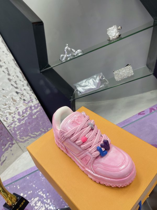 Louis Vuitton fat trainer couple full diamond limited bulingbuling B - Image 5